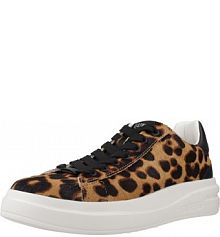 Kapcie GUESS FLTEL8 LEA12 Nadruk zwierzęcy damskie