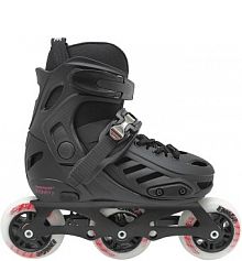 Rolki Powerslide Khaan Junior Pro Adj. czarne dziecięce