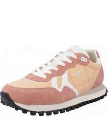 Buty PEPE JEANS BRIT-ON PRINT W Pomarańczowy damskie