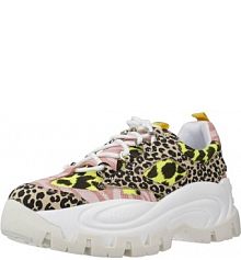 Kapcie LIU-JO WAVE 01 - SNEAKER BLAC Nadruk zwierzęcy damskie