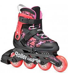 Rolki Rollerblade Microblade SL czarne Coral Fitness Rekreacja Dla dzieci dziecięce