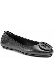 Baleriny Tory Burch czarne damskie 
