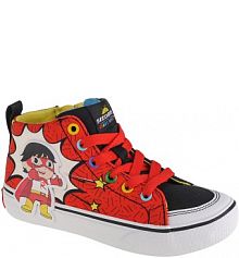 Buty sportowe Sneakersy chłopięce, Street Fame - Ultra Fun Red Titan SKECHERS męskie