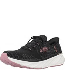 Kapcie SKECHERS SLIP-INS EDGERIDE Czarny damskie