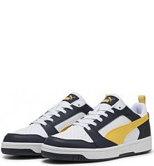 Sneakersy Rebound V6 Low PUMA New Navy Sunny Yellow White Blue damskie