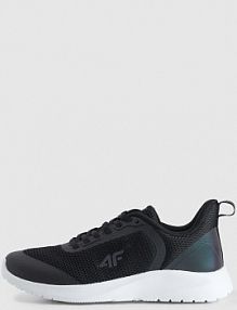 Buty sportowe czarne 4F dziecięce 4FJRSS25FSPOF192-20S