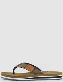 Japonki oliwkowe / khaki 4F dziecięce 4FJRSS25FFLIM201-43S