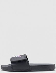 Klapki czarne 4F dziecięce 4FJRMM00FSLIF013-20S