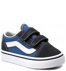 Buty na rzepy Vans granatowe dziecięce 