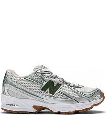 Sneakersy New Balance srebrne/brązowe/różowe dziecięce PZ740SF