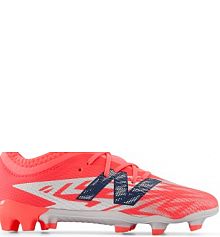Lanki New Balance czerwone/różowe dziecięce FURON TEAM JNR FG V8 SJF3FMP8