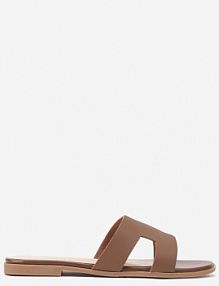 Brązowe Klapki Vices Ozdobione Wycięciami Arnellta damskie