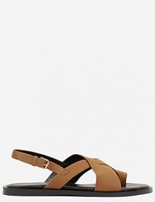 Jasnobrązowe Sandały Vices Typu Japonki Melanisse damskie