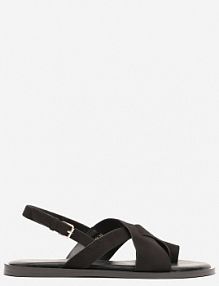 Czarne Sandały Vices Typu Japonki Melanisse damskie