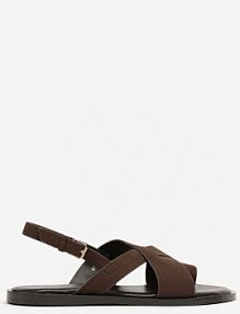 Brązowe Sandały Vices Typu Japonki Melanisse damskie