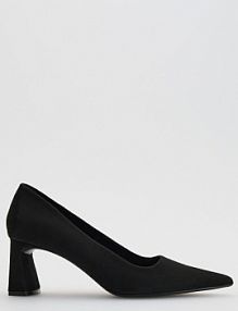 Czółenka na słupku Reserved czarne 013FF-99X