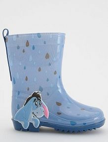 Kalosze Kubuś Puchatek Reserved niebieskie dziecięce 073EF-55X