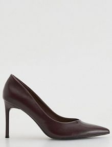 Czółenka na szpilce Reserved mahoniowe 157FF-93X