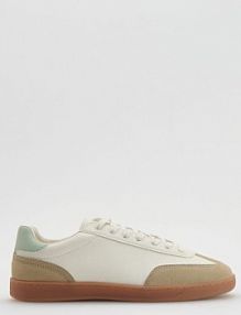 Sneakersy z kontrastowymi elementami Reserved białe damskie 276CP-00X