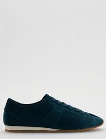Zamszowe sneakersy Reserved niebieskie damskie 286GX-57X