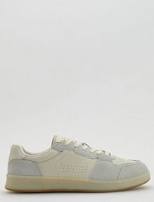 Skórzane sneakersy Reserved białe męskie 507FF-00X