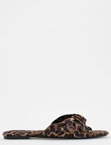 Klapki z ozdobnymi wiązaniami Reserved wielobarwny damskie 545CP-MLC