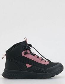 Buty trekkingowe za kostkę Reserved czarne dziecięce 572GG-99X