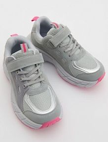Lekkie buty sportowe Reserved jasnoszare dziecięce 582GG-09X