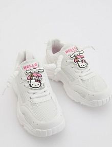 Lekkie sneakersy Hello Kitty Reserved białe dziecięce 719FS-00X