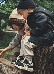 Sportowe sneakersy Reserved czarne dziecięce 770FS-99X