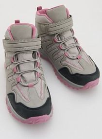 Wodoodporne buty trekkingowe Reserved jasnoszare dziecięce 914GT-09X