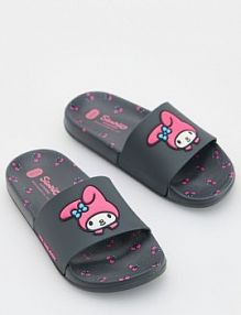 Klapki My Melody Reserved ciemnoszare dziecięce 941DW-90X