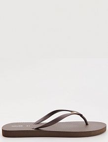 Brązowe japonki z motywem misia House damskie 813FS-88X