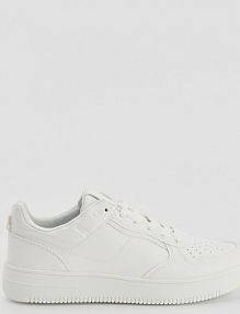 Białe sneakersy z imitacji skóry House męskie 839HD-00X