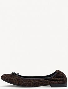 Baleriny Tamaris brązowe damskie