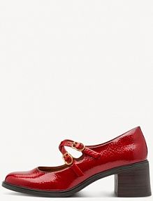 Czółenka Tamaris czerwone