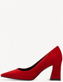 Czółenka Tamaris czerwone