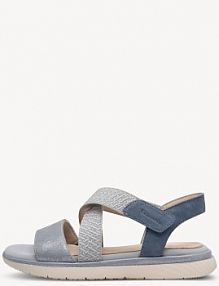 Sandały Tamaris niebieskie damskie