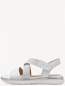 Sandały Tamaris białe damskie
