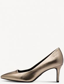 Czółenka Tamaris metaliczny