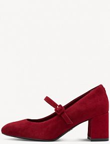 Czółenka Tamaris czerwone