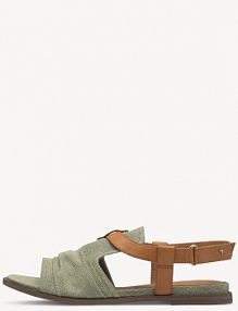 Sandały Tamaris zielone damskie