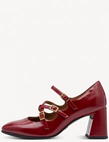 Czółenka Tamaris czerwone