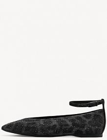 Baleriny Tamaris szare damskie