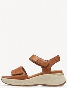 Sandały Tamaris brązowe damskie