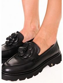 Mokasyny Carinii czarne damskie