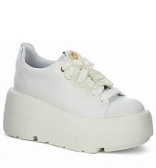 Sneakersy Carinii białe damskie