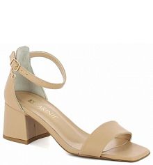 Sandały Carinii beżowe damskie