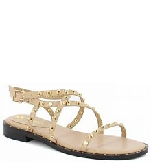 Sandały Carinii beżowe damskie