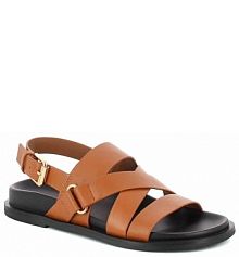 Sandały Carinii brązowe beżowe damskie